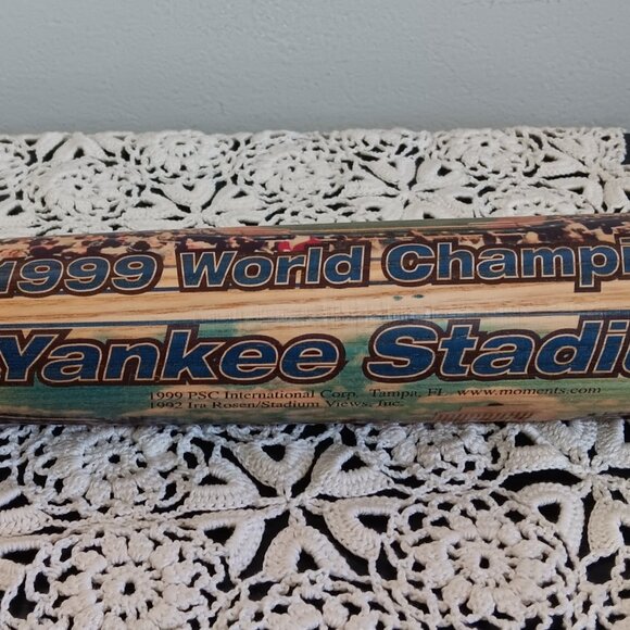 RARE 1999 New York Yankees World Series Champions Bat - Picture 1 of 6